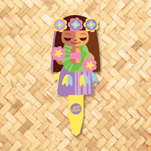 Jeff Granito's 'Hula Tulips' Metal Yard Stake - Pre-Order!