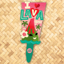 Jeff Granito's ‘I Lava You’ Metal Yard Stake - Pre-Order
