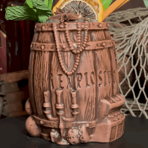 Buccaneer Barrel - Ceramic Tiki Mug - Limited Edition / Limited Time Pre-Order