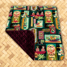 Jeff Granito's 'Gateway to Tiki' Velvet Throw Blanket - Pre-Order (FREE SHIPPING in U.S.)