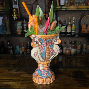 The Glee Club Tiki Mug, designed and sculpted by Thor - Ready to Ship!