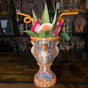 The Glee Club Tiki Mug, designed and sculpted by Thor - Ready to Ship!