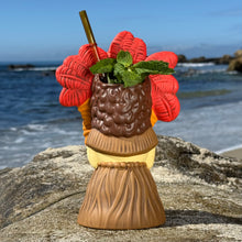 Hula World: Jungle (Tiki Drummer + Mask Dancer) - Ceramic Tiki Mugs - Limited Edition / Limited Time Pre-Order (FREE Shipping in U.S.)