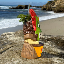 Hula World: Jungle (Tiki Drummer + Mask Dancer) - Ceramic Tiki Mugs - Limited Edition / Limited Time Pre-Order (FREE Shipping in U.S.)
