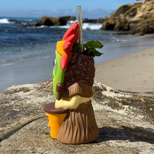 Hula World: Jungle (Tiki Drummer + Mask Dancer) - Ceramic Tiki Mugs - Limited Edition / Limited Time Pre-Order (FREE Shipping in U.S.)