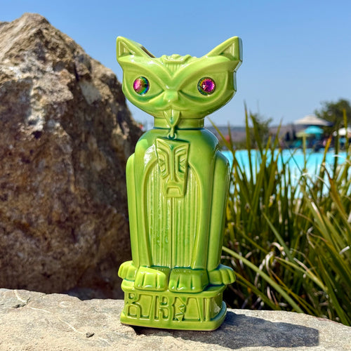 TikiLand Mug Society early release: Jeff Granito's Hiwa Sheba Tiki Mug - Creature Edition - Limited Release of 3 - Signed - Ready to Ship!