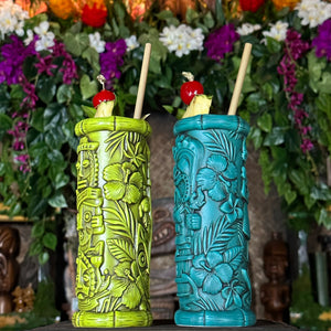 Jeff Granito’s “Tiki Portraits” (2 different mugs!) - Ceramic Tiki Mugs, sculpt by Thor - Limited Edition / Limited Production Pre-Order