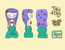 Tiki tOny's Lagoon Mermaid LAVENDER HAIR Tiki Mug - DECOR USE ONLY - Ready to Ship! (FREE SHIPPING in U.S.)