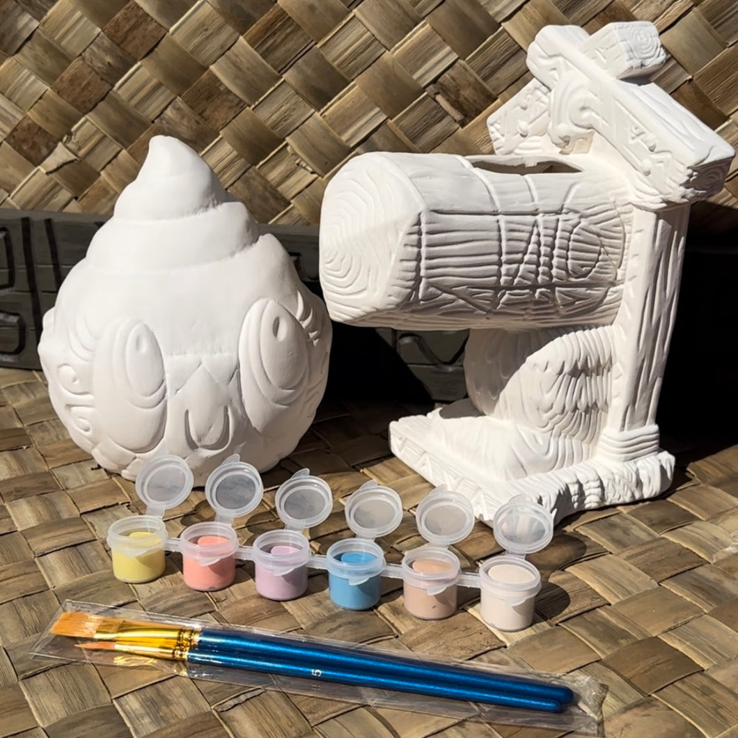 Glaze Your Own Tiki Mug Kit