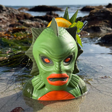 Jeff Granito's Creature Feature (Green Swamp) - Ceramic Tiki Mug + Signed Art Print - Limited Edition / Limited Time Pre-Order (FREE Shipping in U.S.)