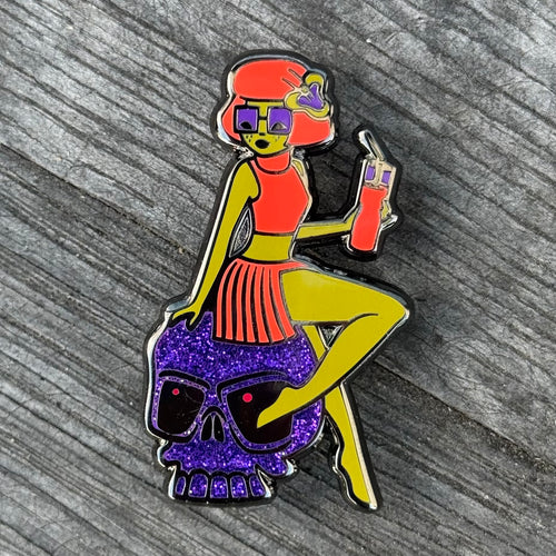Jeff Granito's 'Zombie Hunter' Enamel Pin - Ready to Ship!