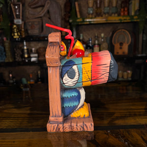 Tiki tOny's Toucan tOny Tiki Mug, sculpted by Thor - Signed and Numbered Limited Edition of 100 - Ready to Ship!