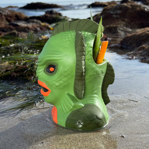 Jeff Granito's Creature Feature (Green Swamp) - Ceramic Tiki Mug + Signed Art Print - Limited Edition / Limited Time Pre-Order (FREE Shipping in U.S.)