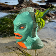 Jeff Granito's Creature Feature (Aqua Lagoon + Green Swamp) - Ceramic Tiki Mugs + Signed Art Print - Limited Edition / Limited Time Pre-Order (FREE Shipping in U.S.)