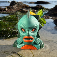 Jeff Granito's Creature Feature (Aqua Lagoon + Green Swamp) - Ceramic Tiki Mugs + Signed Art Print - Limited Edition / Limited Time Pre-Order (FREE Shipping in U.S.)