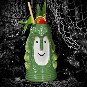 Creature Bob - ceramic Tiki Mug, sculpt by Thor - DECOR USE ONLY - Ready to Ship! (FREE SHIPPING in U.S.)