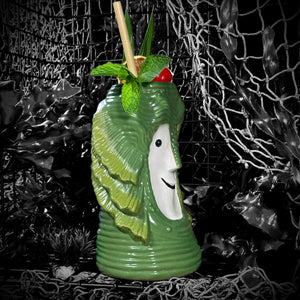 Creature Bob - ceramic Tiki Mug, sculpt by Thor - DECOR USE ONLY - Ready to Ship! (FREE SHIPPING in U.S.)