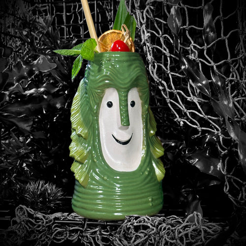Creature Bob - ceramic Tiki Mug, sculpt by Thor - DECOR USE ONLY - Ready to Ship! (FREE SHIPPING in U.S.)