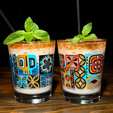 Jeff Granito's 'Geo Kapa' Mai Tai Cocktail Glass (1) - Ready to Ship!