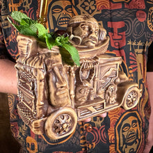 Jungle Cruiser Tiki Mug, designed and sculpted by Thor - DECOR USE ONLY - Ready to Ship! (FREE SHIPPING in U.S.)