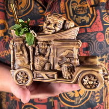 Jungle Cruiser Tiki Mug, designed and sculpted by Thor - DECOR USE ONLY - Ready to Ship! (FREE SHIPPING in U.S.)