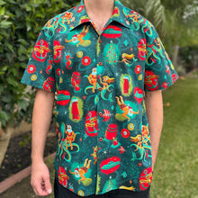 Jeff Granito's 'Seas & Greetings' Classic Aloha Button-Up Shirt - Unisex - Ready to Ship! (FREE SHIPPING in U.S.)