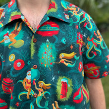 Jeff Granito's 'Seas & Greetings' Classic Aloha Button-Up Shirt - Unisex - Ready to Ship! (FREE SHIPPING in U.S.)