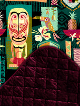 Jeff Granito's 'Gateway to Tiki' Velvet Throw Blanket - Pre-Order (FREE SHIPPING in U.S.)