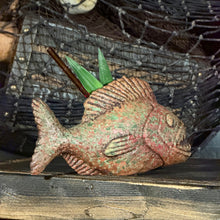 Jungle River Piranha ceramic Tiki Mug - 3 Limited Editions of 275 Combined - Made in USA - Ready to Ship in about a month - (FREE Shipping in U.S.)