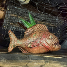 Jungle River Piranha ceramic Tiki Mug - 3 Limited Editions of 275 Combined - Made in USA - Ready to Ship in about a month - (FREE Shipping in U.S.)