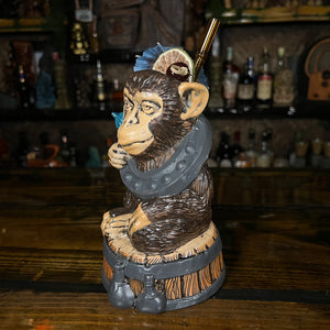 Doug Horne's Booze Chimp Tiki Mug, sculpted by Thor - Limited Edition / Limited Time Pre-Order