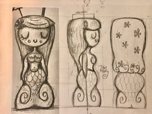 Tiki tOny's Lagoon Mermaid LAVENDER HAIR Tiki Mug - DECOR USE ONLY - Ready to Ship! (FREE SHIPPING in U.S.)