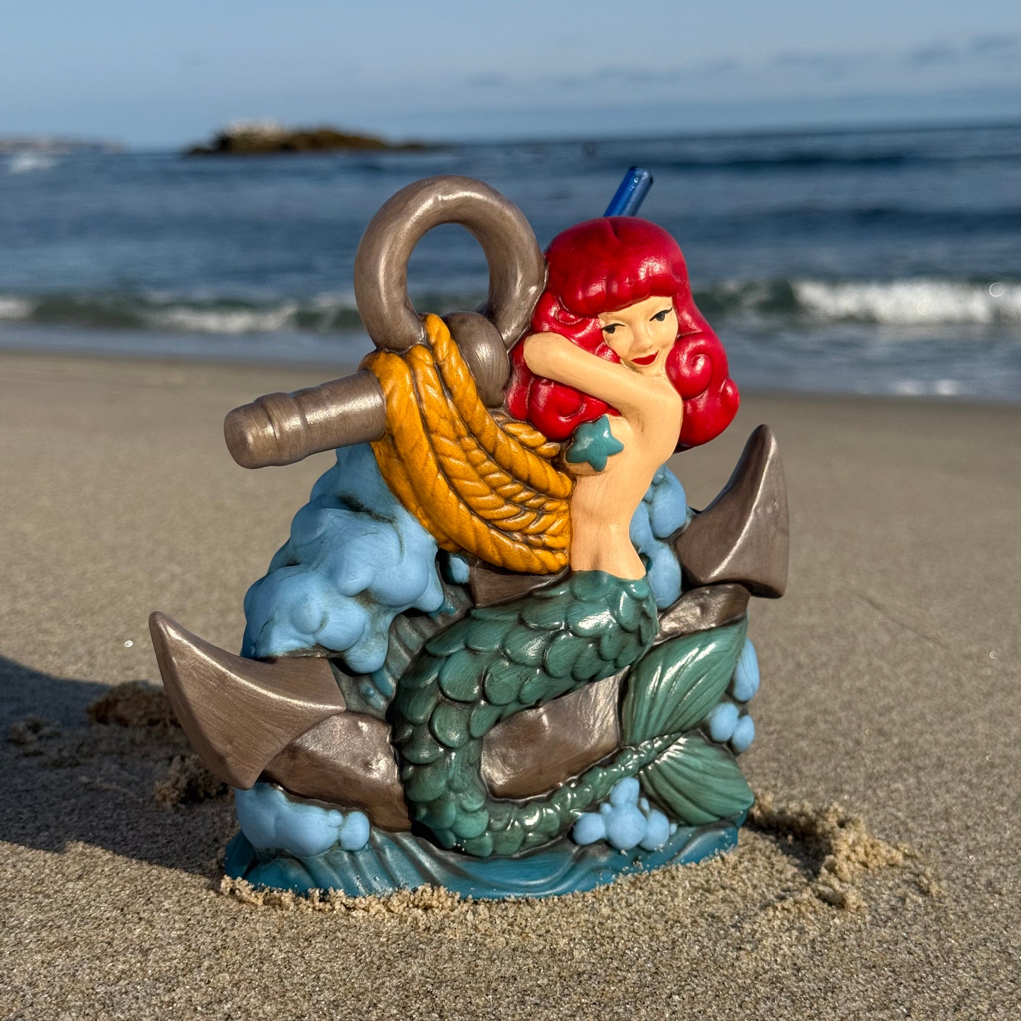 Sailor Janie (Bright) - Ceramic Tiki Mug - Limited Edition