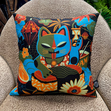 Jeff Granito's 'Mewsubi' Pillow Cover - Ready to Ship! (FREE SHIPPING in U.S.)