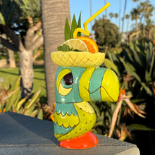 Tiki tOny’s Tiki Rum Bird – Teal/Green · Ceramic Tiki Mug · Pre-Order
