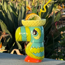 Tiki tOny’s Tiki Rum Bird – Teal/Green · Ceramic Tiki Mug · Pre-Order