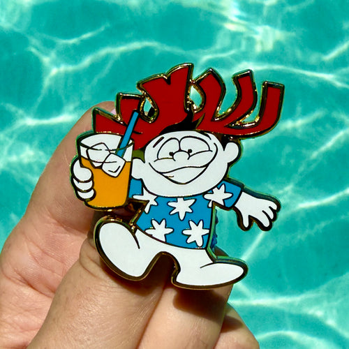 Jeff Granito's 'How About a Mai Tai?' Enamel Pin - Ready to Ship!