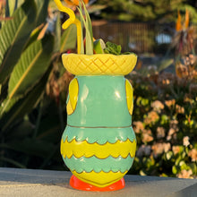 Tiki tOny’s Tiki Rum Bird – Teal/Green · Ceramic Tiki Mug · Pre-Order