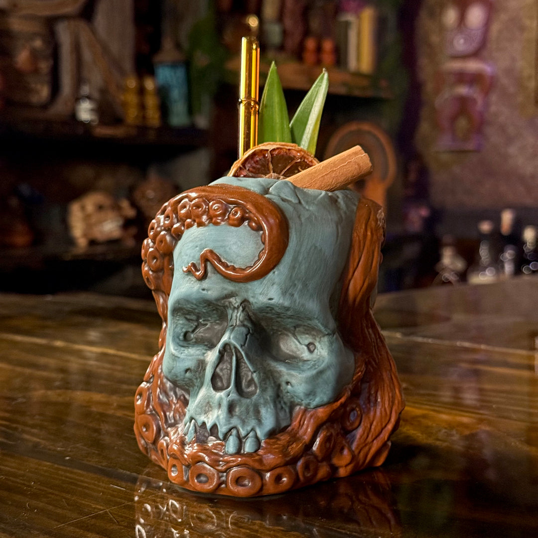 Tiki Tom's Soul Hunter (Deep Abyss) - Ceramic Tiki Mug - Limited