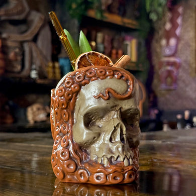 Tiki Tom's Soul Hunter (Low Tide) - Ceramic Tiki Mug - Limited Edition / Limited Time Pre-Order (FREE Shipping in U.S.)