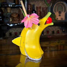 Flipper Sipper - Ceramic Tiki Mug, sculpt by Thor - DECOR USE ONLY - Ready to Ship! (FREE SHIPPING in U.S.)