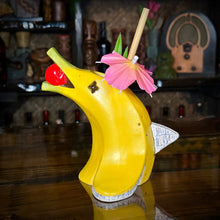 Flipper Sipper - Ceramic Tiki Mug, sculpt by Thor - DECOR USE ONLY - Ready to Ship! (FREE SHIPPING in U.S.)