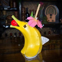 Flipper Sipper - Ceramic Tiki Mug, sculpt by Thor - DECOR USE ONLY - Ready to Ship! (FREE SHIPPING in U.S.)