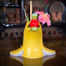 Flipper Sipper - Ceramic Tiki Mug, sculpt by Thor - DECOR USE ONLY - Ready to Ship! (FREE SHIPPING in U.S.)