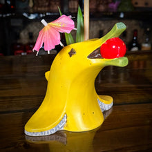 Flipper Sipper - Ceramic Tiki Mug, sculpt by Thor - DECOR USE ONLY - Ready to Ship! (FREE SHIPPING in U.S.)