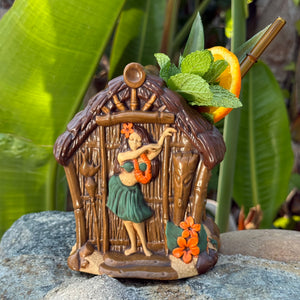 Little Grass Shack - Ceramic Tiki Mug - Limited Edition / Limited Time Pre-Order (FREE Shipping in U.S.)