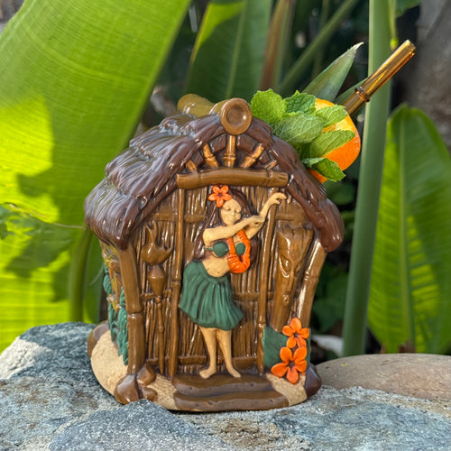Little Grass Shack - Ceramic Tiki Mug - Limited Edition / Limited Time Pre-Order (FREE Shipping in U.S.)
