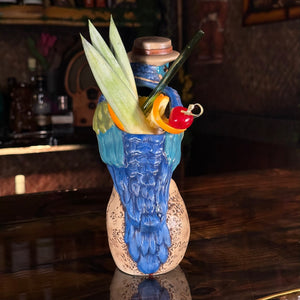 Darker Barker Tiki Mug, concept by Lost Tiki, sculpt by Thor - DECOR USE ONLY - Ready to Ship! (FREE SHIPPING in U.S.)