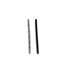 'Obsidian' Glass Bamboo Straw Set of Two (2) - Ready to Ship!