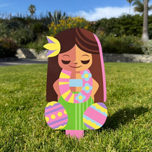 Jeff Granito's 'Hula Spring' Metal Yard Stake Set of THREE (3) - Pre-Order!